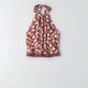Майка AEO Halter Tie Back Burgundy XS Бордовый (2351-7367BG) - изображение 3