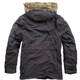 Куртка аляска Brandit Vintage Explorer BLACK S Черный (3120.2) - изображение 2