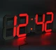 Настінний LED годинник CHI-HAI червоний, L1-B - зображення 6