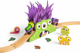 Zestaw drewniany Bigjigs Rail Most potworów (0691621856116) - obraz 3