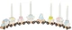 Drewniany pociąg Goki Birthday Train (4013594607063) - obraz 1