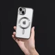 Чехол панель Wave Premium Metal Matte Case with Magnetic Ring MagSafe для Apple iPhone 17 Pro (6.3") natural titanium - изображение 5