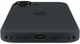 Чохол панель силіконовий OEM Premium Silicone case with Magsafe MagFit Magnetic Ring для Apple iPhone 17 (6.3") Black - зображення 6