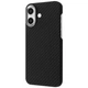 Чохол панель Carbon Slim with Magnetic Ring MagSafe для Apple iPhone 17 (6.3") black - зображення 1