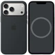 Чохол панель силіконовий OEM Premium Silicone case with Magsafe MagFit Magnetic Ring для Apple iPhone 17 Pro Max (6.9") Midnight Black - зображення 1
