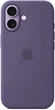 Чехол панель силиконовый Silicone case with Magsafe MagFit Magnetic Ring для Apple iPhone 17 (6.3") Purple Fog - изображение 1