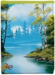 Pudełko na talię Ultra-Pro Alcove Flip Bob Ross Lakeside Path (74427165246) - obraz 2
