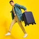 Чемодан Xiaomi Ninetygo Lightweight Luggage 20' 35 л Синий (6941413216340) - изображение 5