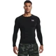 Лонгслів компресійний Under Armour HEATGEAR LONG SLEEVE чорний 3XL 1361524-001 - зображення 3