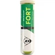 Набор мячей для тенниса Dunlop FORT ALL COURT TS 4B желтый (4 штуки) 601607 - изображение 1