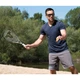 Набор для скоростного бадминтона Talbot SPEED BADMINTON SET SPEED 7700 (2 ракетки, 6 воланов, линии для корта, чехол) светло-серо-черный 490117 - изображение 4