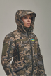 Зимняя утепленная женская FS куртка-трансформер Soft Shell 2в1, пиксель - изображение 7
