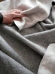 Плед серый Hilzer (woolmark) из отборной шерсти мериноса — 150х200. Размер 150x200. - изображение 7