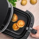 Мультипечь без масла Rotex ROM-XL Up&DownFry аэрофритюрница 7.5 л аэрогриль 2000 Вт черно-серый (O77) - изображение 4