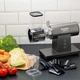 Мясорубка электрическая MAGIO MG с соковижималкой 2600 Вт с насадками для колбас, кеббе, теркой серый (I7Z) - изображение 8