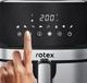 Мультипечь без масла Rotex ROM-XL MultiFry аэрофритюрница 6 л аэрогриль 1700 Вт черно-серый (O86) - изображение 5