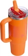 Термокухоль сталевий із подвійною вакуумною ізоляцією Stanley Quencher ProTour Flip Straw 0,89 л Goldenrod Fade - зображення 2