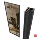 Шкаф купе двухдверный LOFT (120.1х45х240) Бетон - изображение 3