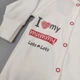 Чоловічки для немовлят Верес 101.81-9.56 I love mummy Молочний з червоним 56р - зображення 2