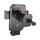 Автотримач для телефона HOCO H78 Vista push-type car holder (air outlet) Black Metal Gray (6942007647885) - изображение 4