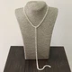 Ланцюжок-чокер зі стразами Honey Fashion Accessories сріблястий (12-245) - изображение 4