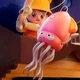 Музыкальный осьминог интерактивная развивающая игрушка Tummy Time Octopus Танцующий Кальмар с функцией распознавания препятствий Розовый - изображение 2