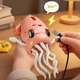 Музыкальный осьминог интерактивная развивающая игрушка Tummy Time Octopus Танцующий Кальмар с функцией распознавания препятствий Розовый - изображение 8