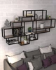 Настенный стеллаж в стиле лофт EcoLoft Мозаика DSP-1305-4 - изображение 2