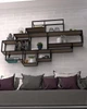 Настенный стеллаж в стиле лофт EcoLoft Мозаика DSP-1305-4 - изображение 3