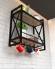 Настенная кухонная полка в стиле лофт EcoLoft Кружель DSP-1315-1 Дуб Аппалачи - изображение 3