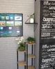 Полиця настінна кутова в стилі лофт EcoLoft Вердіна DSP-1312-5 Чорний - зображення 3