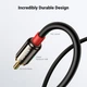 Аудіокабель UGREEN AV116 3.5mm Male to 2RCA Male, PVC, 5m Black (UGR-10591) - зображення 12