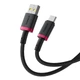 Кабель Baseus Dura Series Fast Charging Cable USB to Type-C 60W 1m Red+Black (P10377802U01-01) - изображение 5