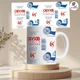 Чашка Кружка Autoprint Обухів Туалетний папір Біла 330 мл (CUP102) - зображення 1