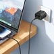 Сетевое зарядное устройство с кабелем Borofone BA83A Flare star PD20W+QC3.0 Charger Set (C to iP) Black (6941991117350) - изображение 5