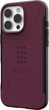 Чохол UAG Civilian Magsafe для Apple iPhone 16 Pro Max (114445119049) Bordeaux - зображення 3