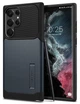 Чохол Spigen Slim Armor для Samsung Galaxy S22 Ultra (S908) (ACS03944) Metal Slate - зображення 1
