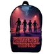 Рюкзак школьный Очень странные дела (School Gear bag Stranger Things 03) черный, 39 х 27 х 14 см - изображение 1
