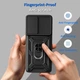 Чохол Camshield з кільцем-підставкою на Motorola G06 Power / silver - зображення 3