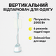 Вертикальный отпариватель Garment Steamer ZD-758 1800Вт для одежды, бак 1.6 л - изображение 3