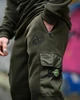 Чоловічий зимовий спортивний костюм Stone Island флісовий L хакі (94695) - зображення 6