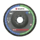 Круг пелюстковий Wurth 1579400528 Red Stripe G80 125*22,2 мм - зображення 1