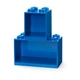 Набір полиць-цеглинок LEGO® 4+8 синій (41171731) - изображение 1