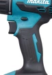 Шуруповерт аккумуляторный Makita DDF490WV с фонарем Makita DML186 (65 Нм, 1.5-13 мм, BL, LXT Basic) - изображение 6