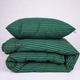 Ковдра шовкова MirSon №141 Сolor Fun Line 17-0612 Stripe Emerald Silk Kapok 140x205 см Зима (2200010860573) - зображення 5