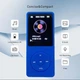 MP3 Плеер Rock Star 01B 1.8" Bluetooth 5.4 HI FI 64gb с внешним динамиком Type C синий - изображение 7