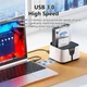 Док станція Blueendless HD05 для HDD SSD 2.5" 3.5" SATA III USB3.0 з функцією клонування - зображення 2