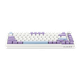 Клавіатура Ajazz AK820 Max Magnetic Switch White - зображення 3