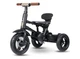 Трехколесный детский складной велосипед Tri-Cycle RITO DELUXE 5-в-1 серый прогулочный трансформер от 12 месяцев с родительской ручкой защитным козырьком и надувными колесами 10″ - изображение 6