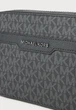 Чоловіча сумка через плече чорна Michael Kors Hudson Signature Logo 33F5SMLC2B - изображение 4